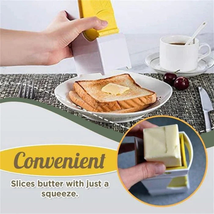 ButterSwift Butter Cutter Dispenser with Stainless Steel Blade
