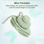 Collapsible Food-Grade Silicone Water Bottle: BPA-Free, Portable, Reusable, Leak-Proof, Heat/Cold Resistant for Sports & Travel