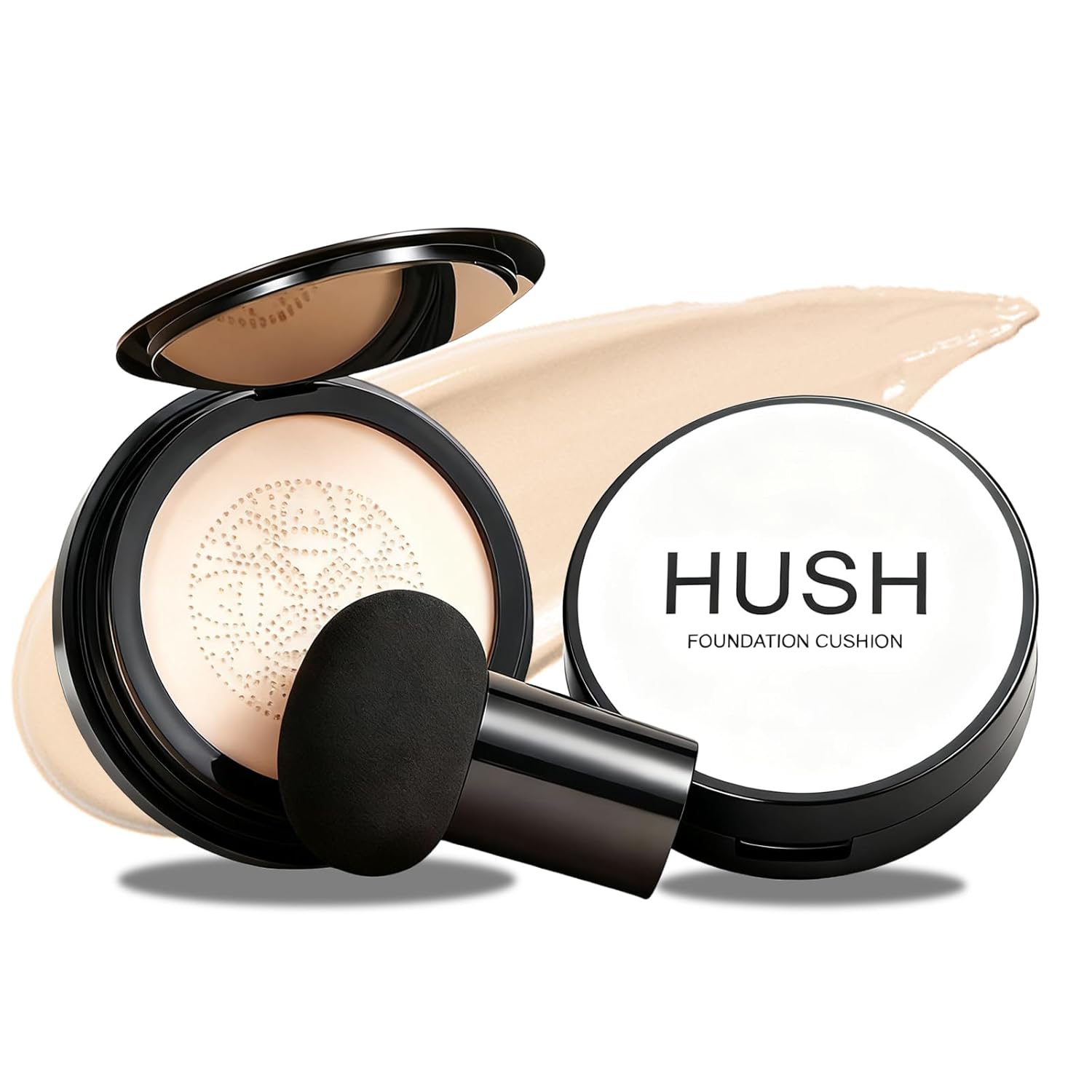Foundation for Older Women | Warm - Perfect for Light/Medium Complexions | Mushroom Head Air Cushion CC Cream - BB Cream Foundation for Mature Skin | Makeup Concealer Long Lasting Full Coverage