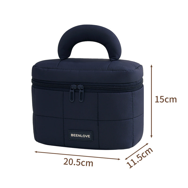 2026 New Portable Waterproof Large-Capacity Makeup & Toiletry Bag for Travel Cosmetics Storage