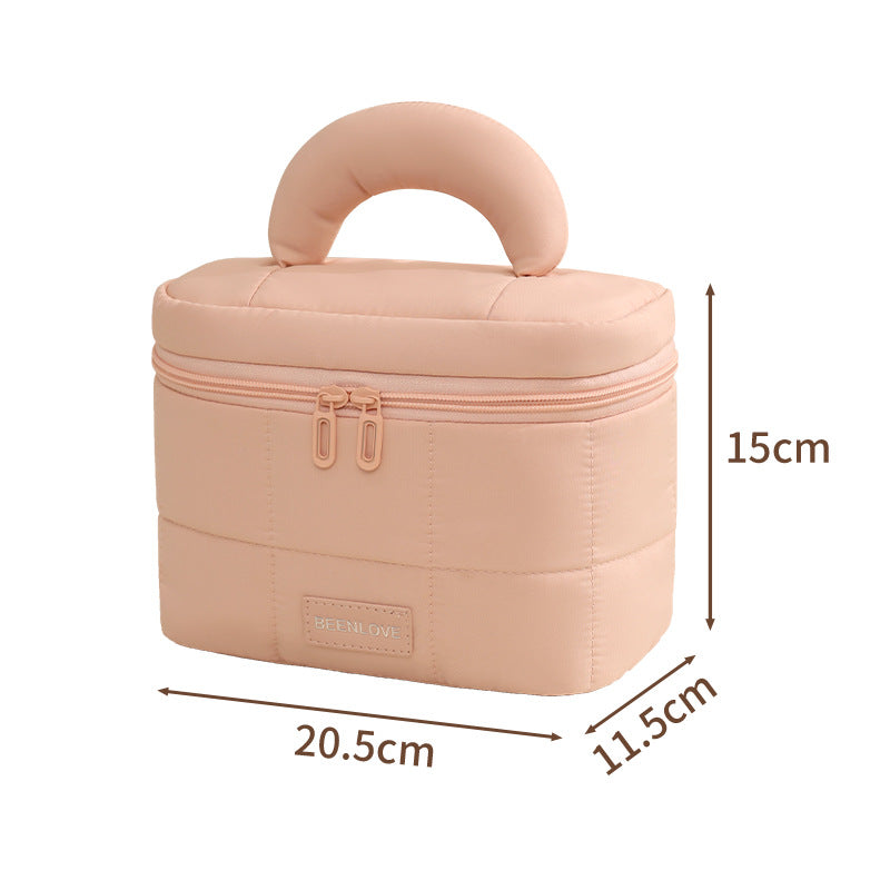 2026 New Portable Waterproof Large-Capacity Makeup & Toiletry Bag for Travel Cosmetics Storage