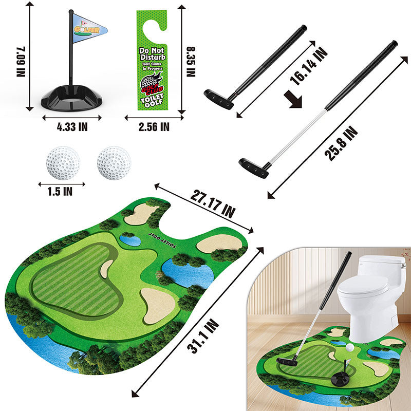 ⛳️Potty Putter Mini Golf Set