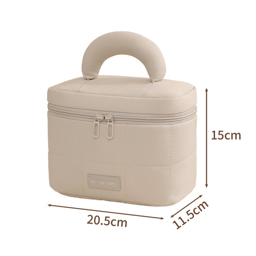 2026 New Portable Waterproof Large-Capacity Makeup & Toiletry Bag for Travel Cosmetics Storage